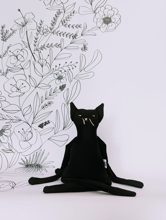 Kuscheltier Katze Blacky